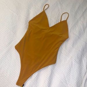 Small Mustard Yellow Bodysuit